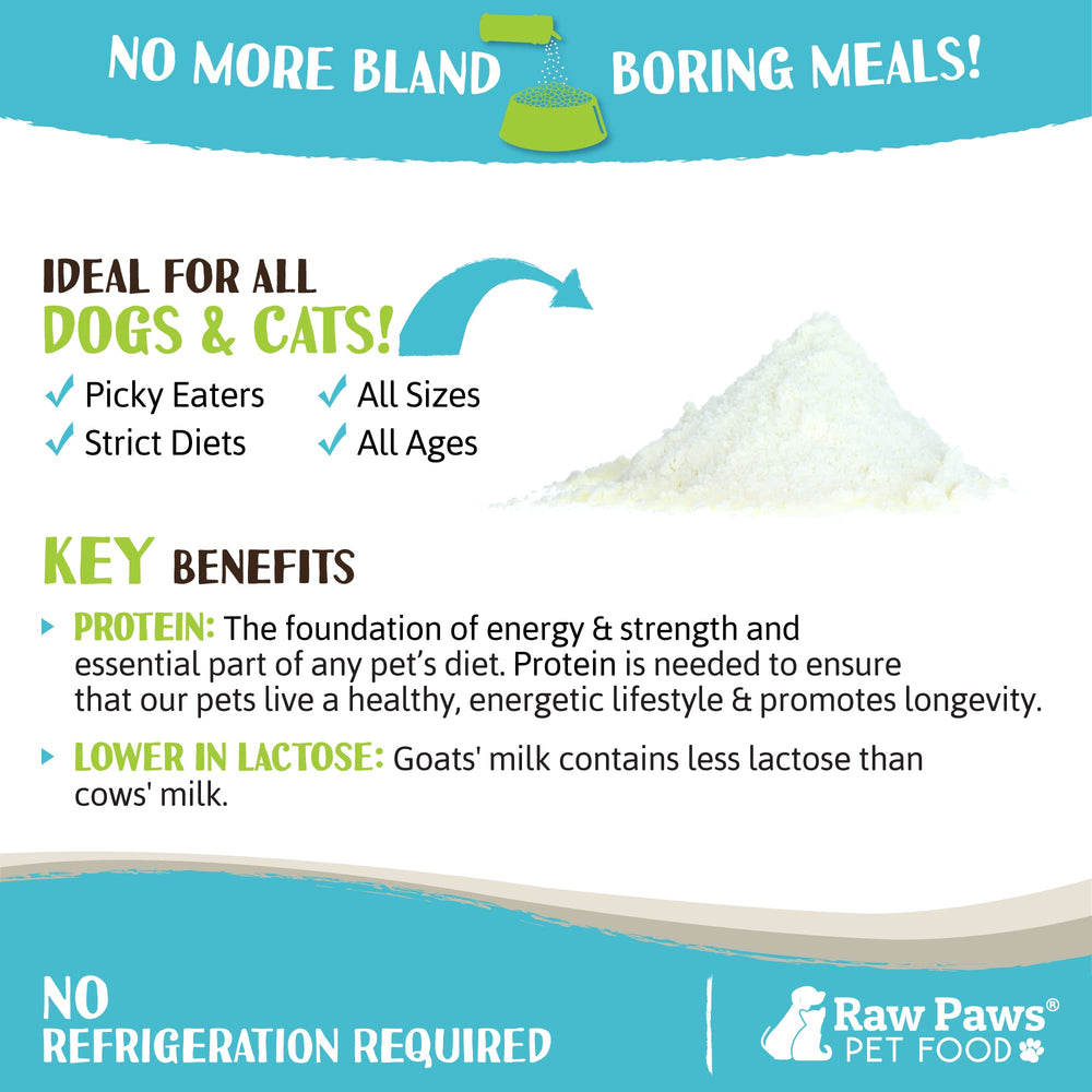 Raw Paws Boost: complemento nutritivo para dietas secas o mezcladas.