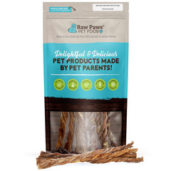 Raw Paws Lamb Pizzle Twists 5in pack hero shows natural single-ingredient chew option