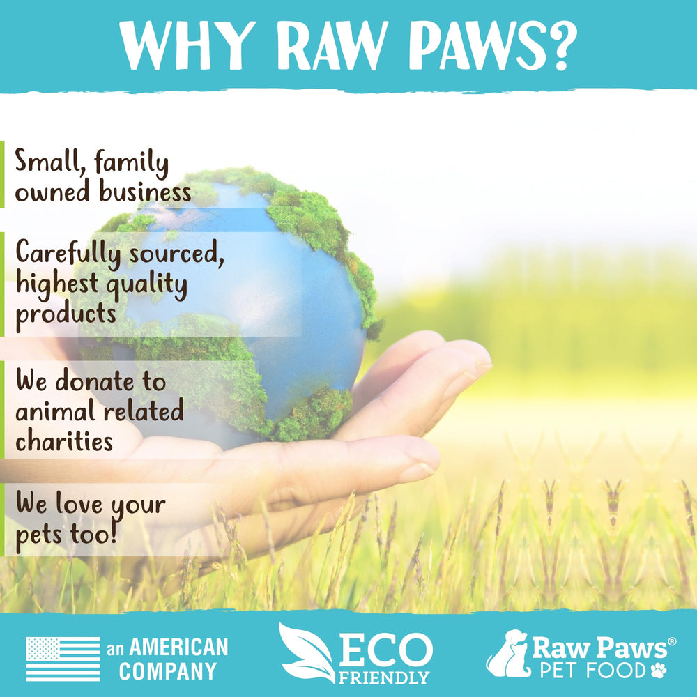 Close-up texture of Raw Paws kelp powder for easy meal mixing