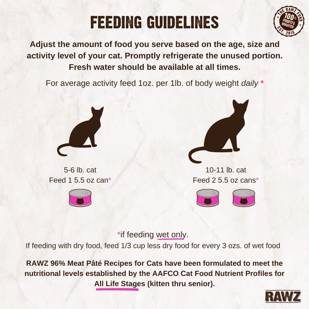 RAWZ all-natural ingredients label shows no artificial flavors or preservatives.
