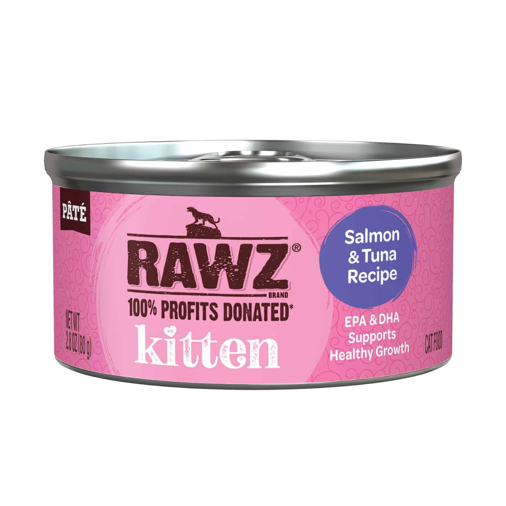 Rawz kitten pate gourmet-meat-ingredients highlight premium ingredients for kitten nutrition