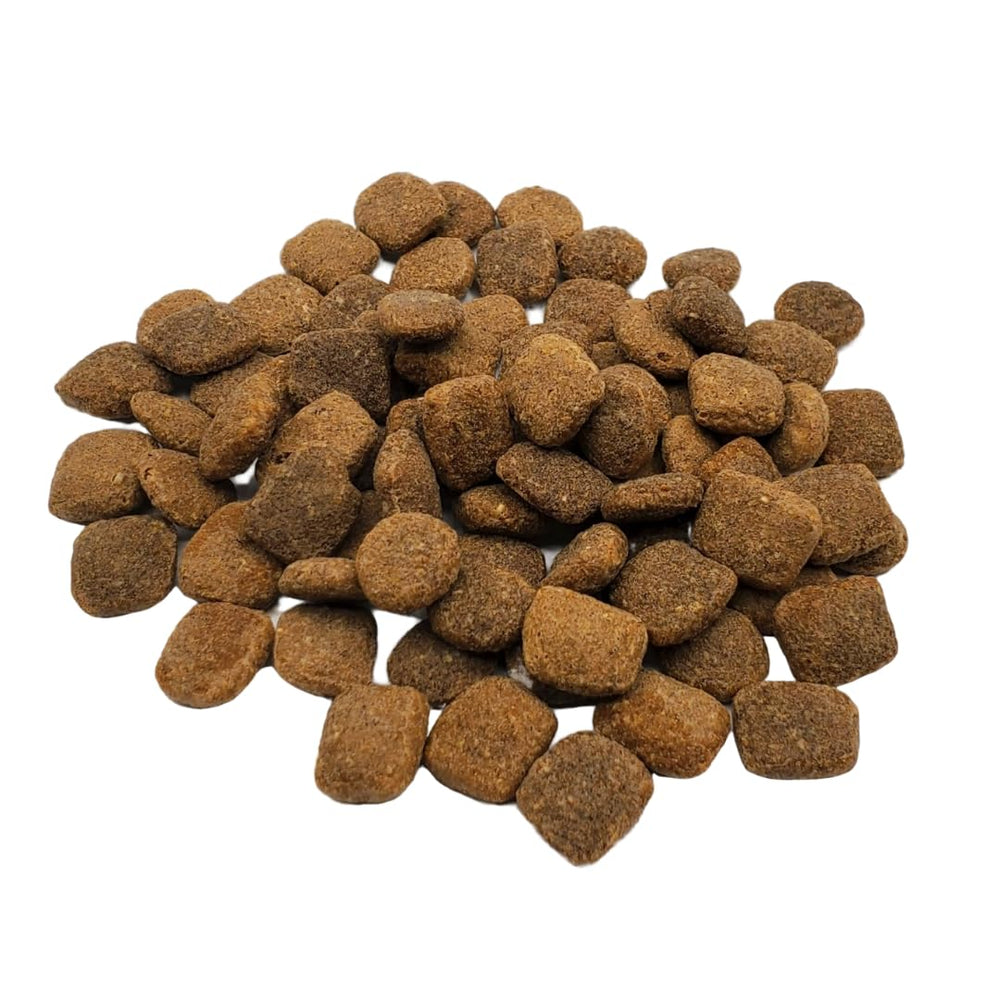 Rawz Meal Free Dry Dog Food serving bowl emphasizes rotational feeding variety for dogs.