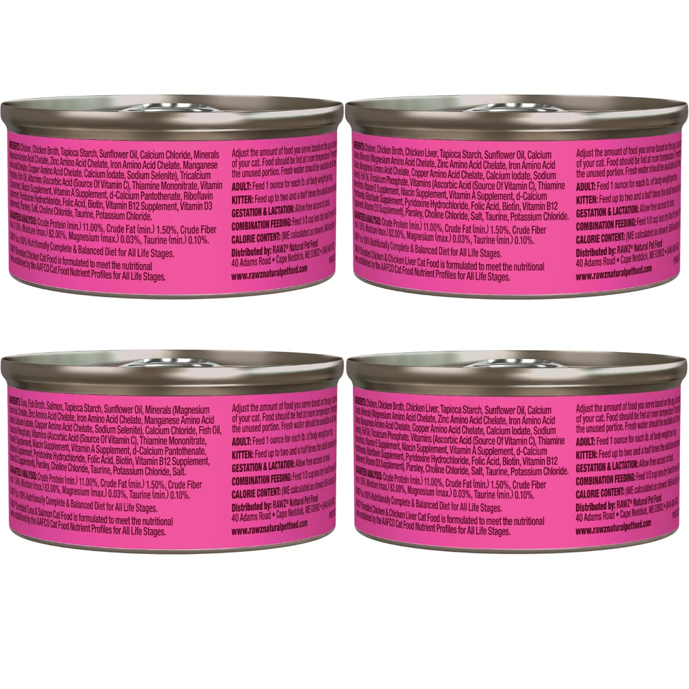 Rawz chicken-liver flavor can close-up with savory aroma for meals.