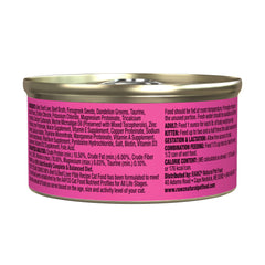 RAWZ pate real meat first-ingredient shot suggests appealing texture for cats.