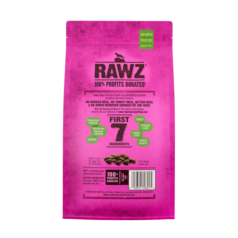 Rawzreg real poultry proteins kibble collection—high-quality proteins that resemble a natural diet for cats.