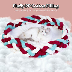 Razyzil soft plush fabric provides warm, cozy nest without shedding fibers.