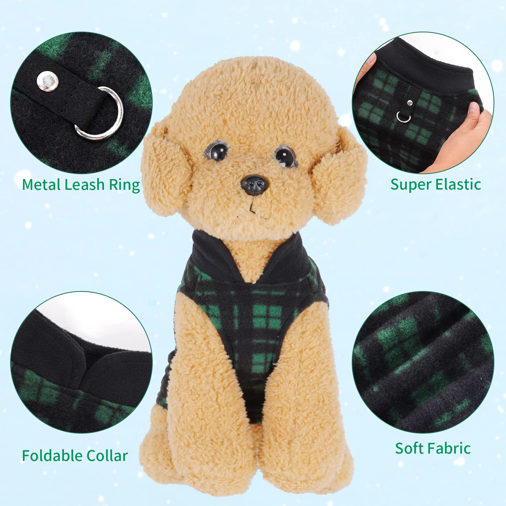 Rbenxia pullover design demonstrates quick on-off wear for busy pet owners.
