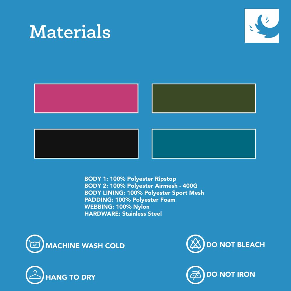 RC Pets Tempo No Pull XS Heather Teal reflective label boosts nighttime visibility.