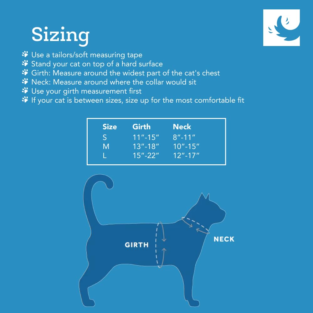 RC Pets Adventure Kitty Harness Raspberry Small reflective label for night visibility