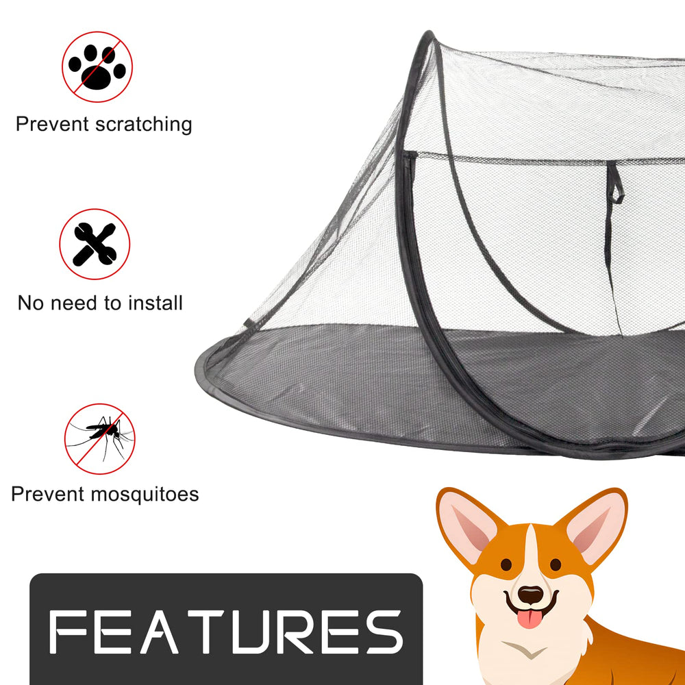 Realife outdoor cat tent easy setup with no tools required for instant shade.