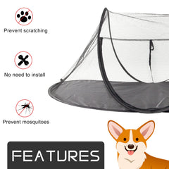 Realife outdoor cat tent easy setup with no tools required for instant shade.