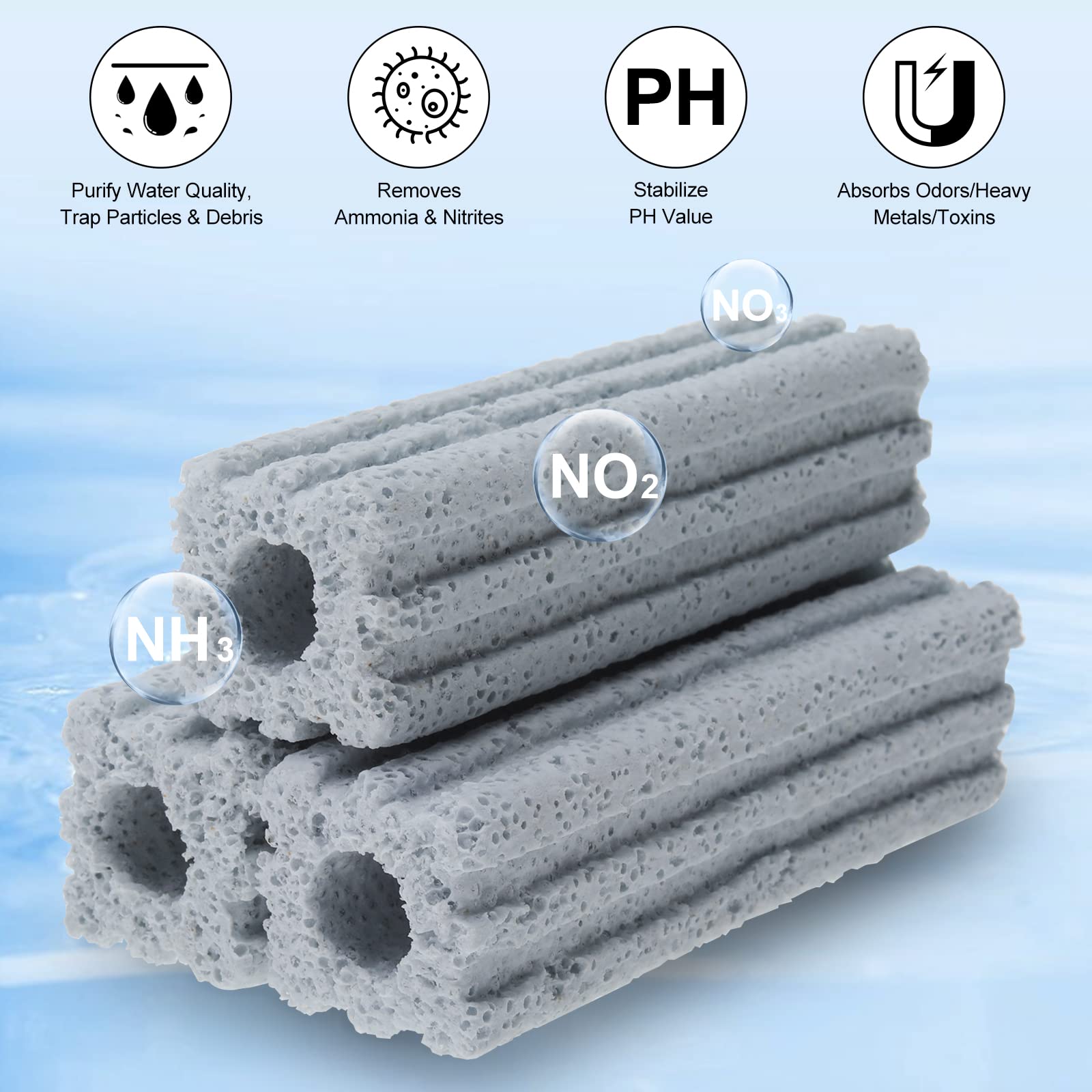 RealPlus hollow design surface area boosts filtration efficiency