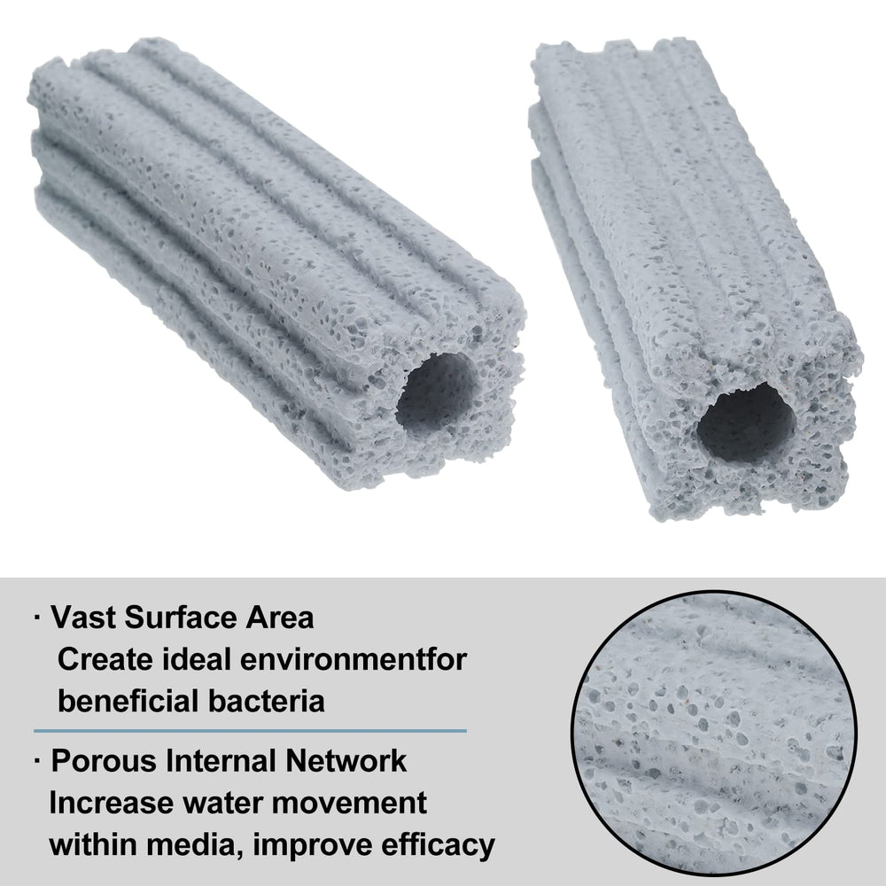 RealPlus porous surface supports bacteria habitat for filtration