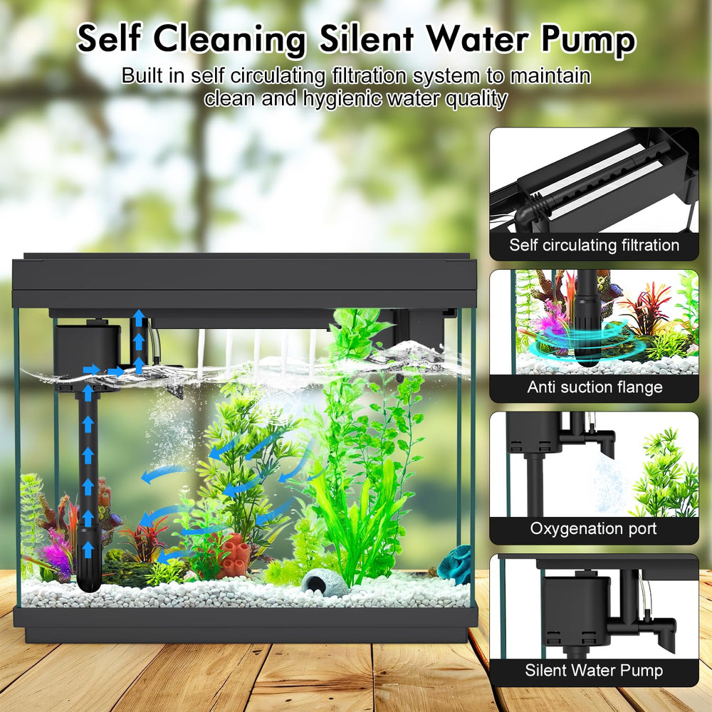 Rechale smart aquarium temperature display for easy monitoring of tank conditions