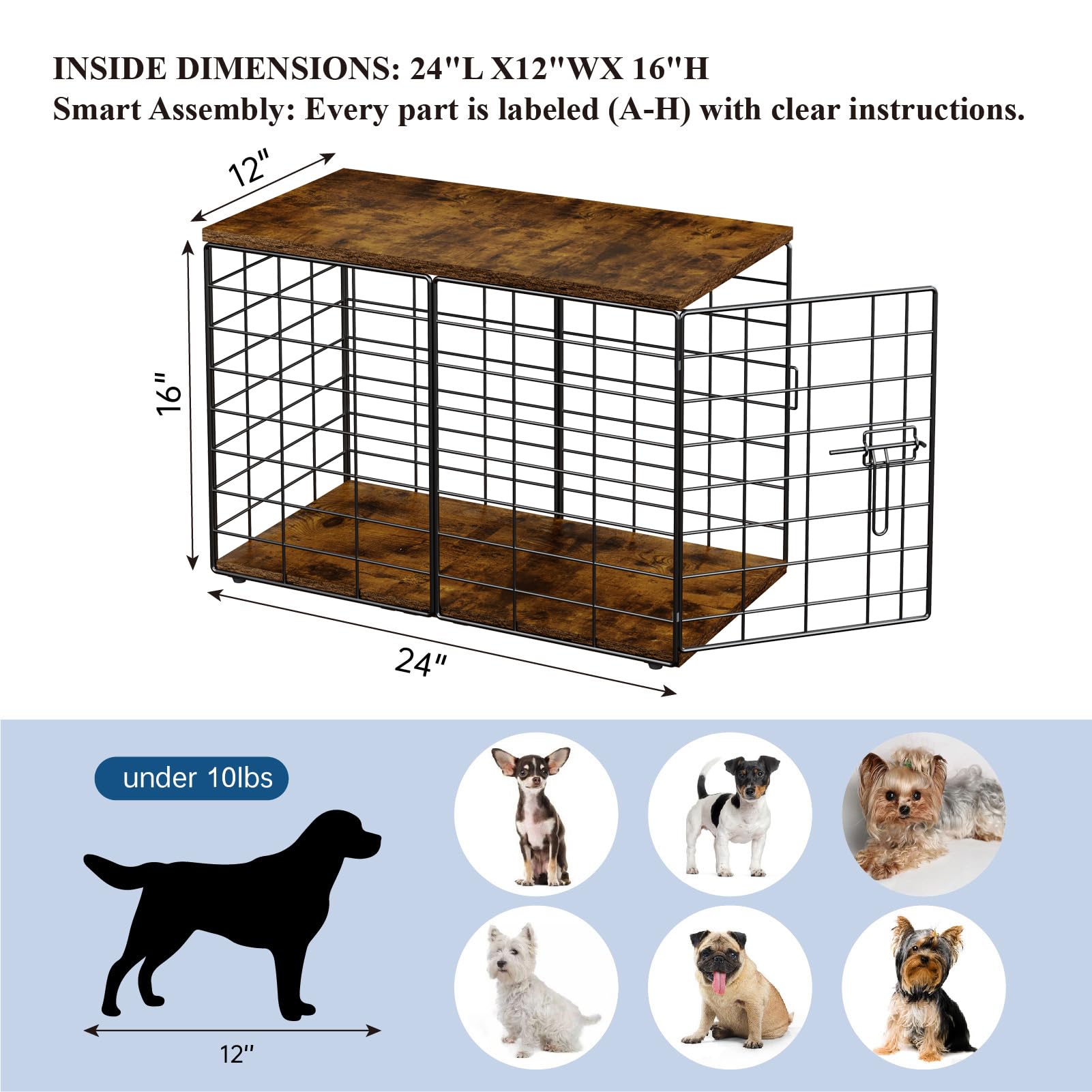 Rechgosh crate with storage top used as a decorative storage surface in a room.