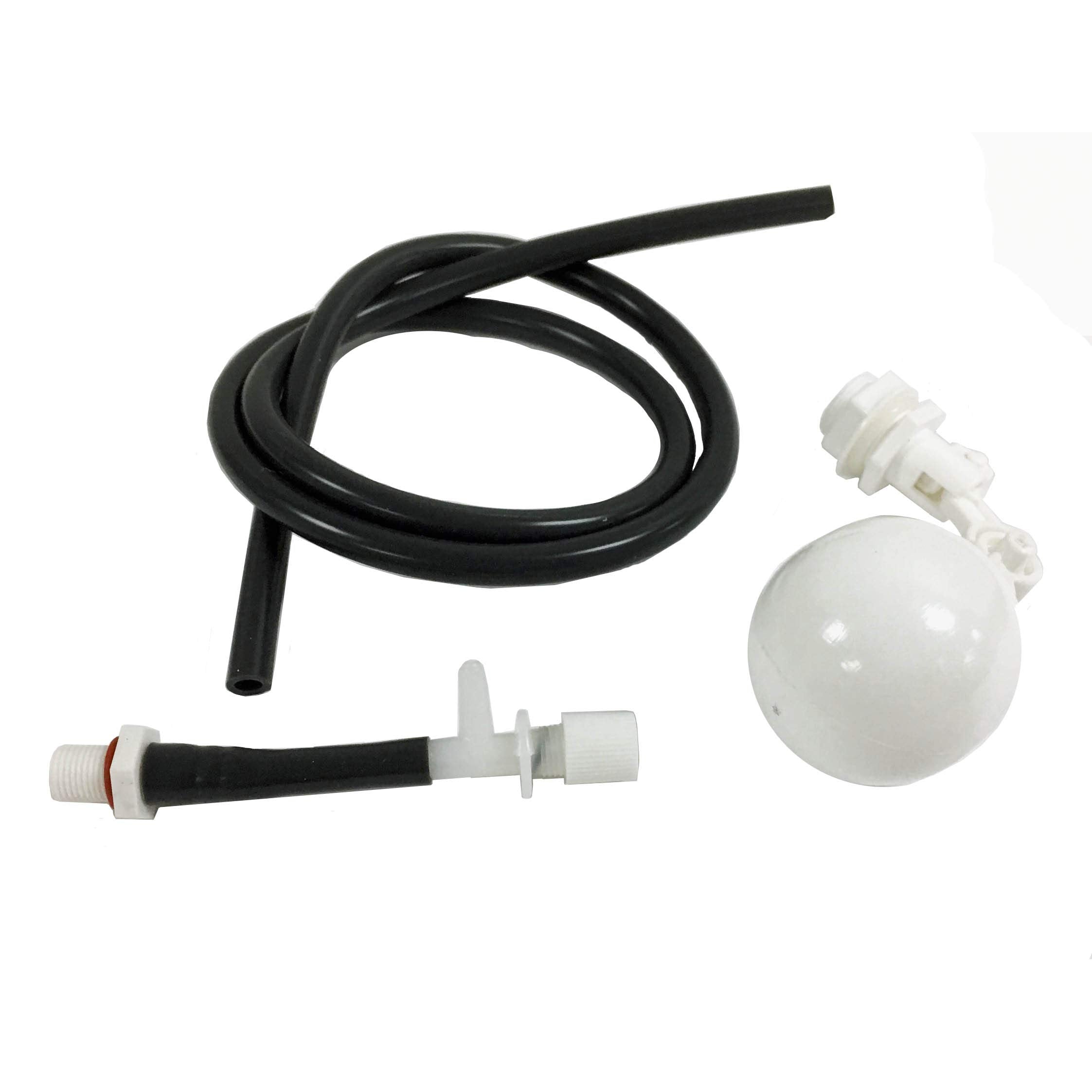 Close-up of the Red Sea Max replacement ATO float valve helps maintain stable water levels.