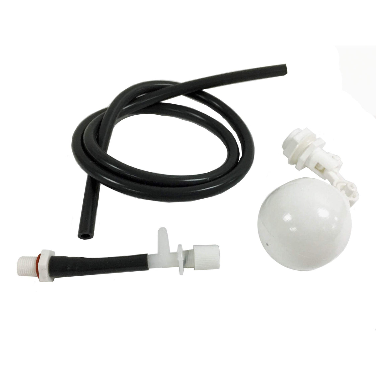 Close-up of the Red Sea Max replacement ATO float valve helps maintain stable water levels.