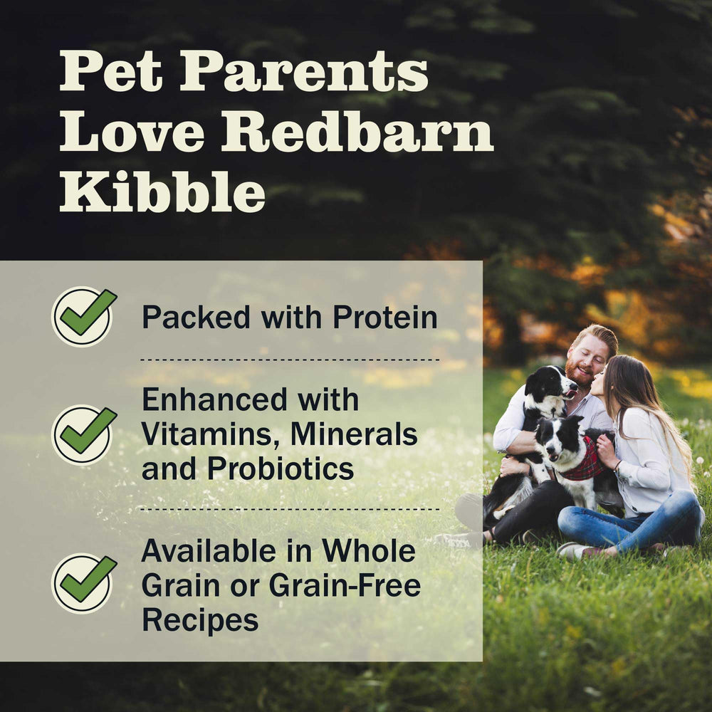 Redbarn packaging bag stored for convenient home use