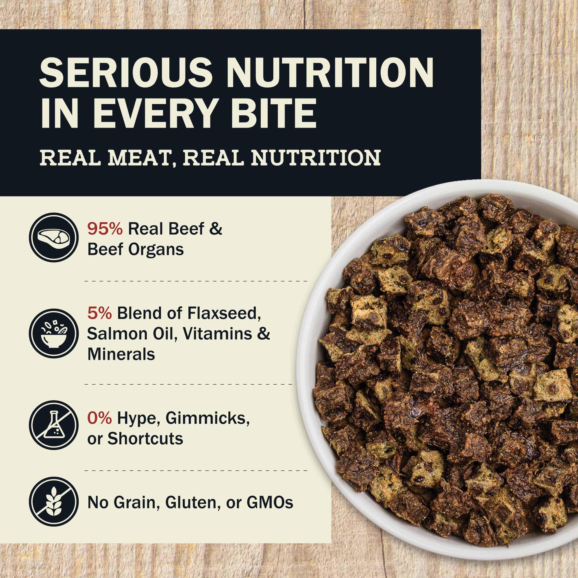 Redbarn Powerfood USA-made small-batch image emphasizes quality and careful roasting.