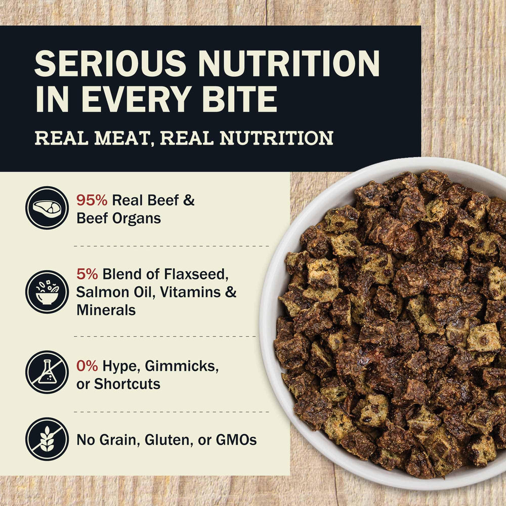 Redbarn Powerfood USA-made small-batch image emphasizes quality and careful roasting.