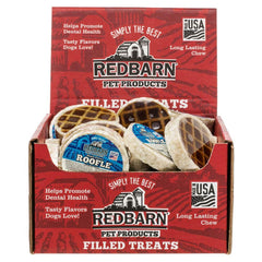 Redbarn Roofle bite-sized portion illustrating easy-to-portion treats