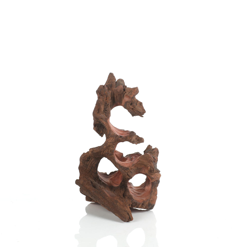 Redfeiyang driftwood decor suits crayfish, shrimp, and other aquatic pets.