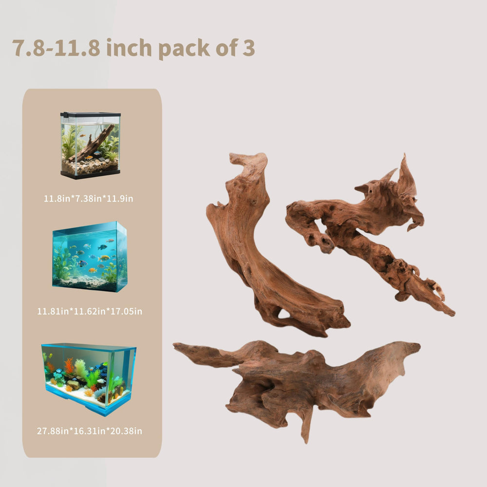 Redfeiyang natural driftwood branch in a tank for an underwater jungle look.