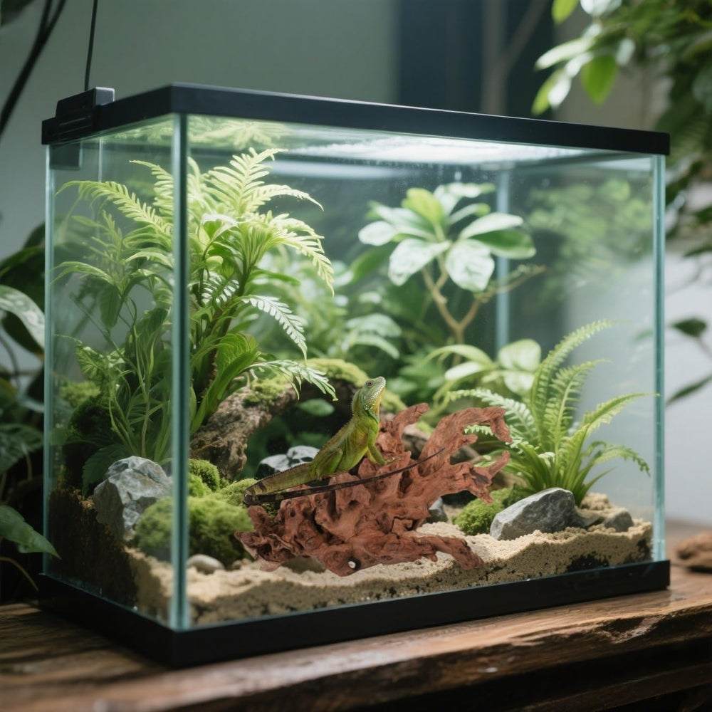 Redfeiyang driftwood decor adds natural texture to fish tanks and reptile enclosures.