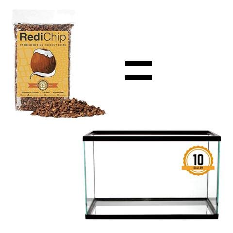 Reptichip loose substrate expands with water to control humidity