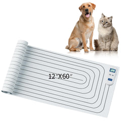 Redmogo indoor training mat on a couch deters pets and protects furniture.