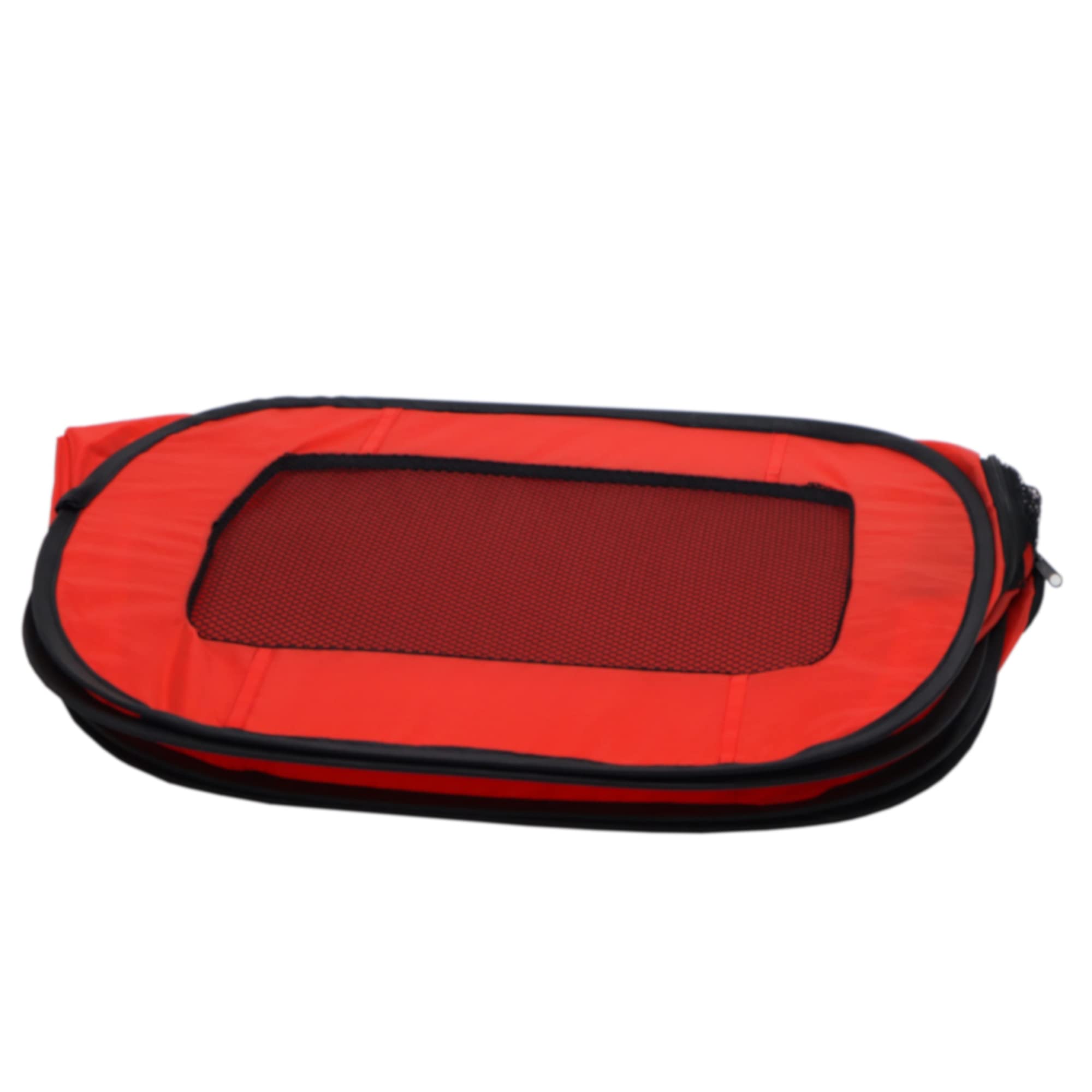 Redmon portable pet crate small supports pets up to 30lbs for containment.