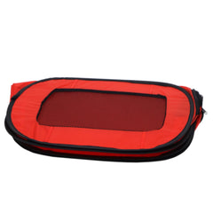Redmon portable pet crate small supports pets up to 30lbs for containment.