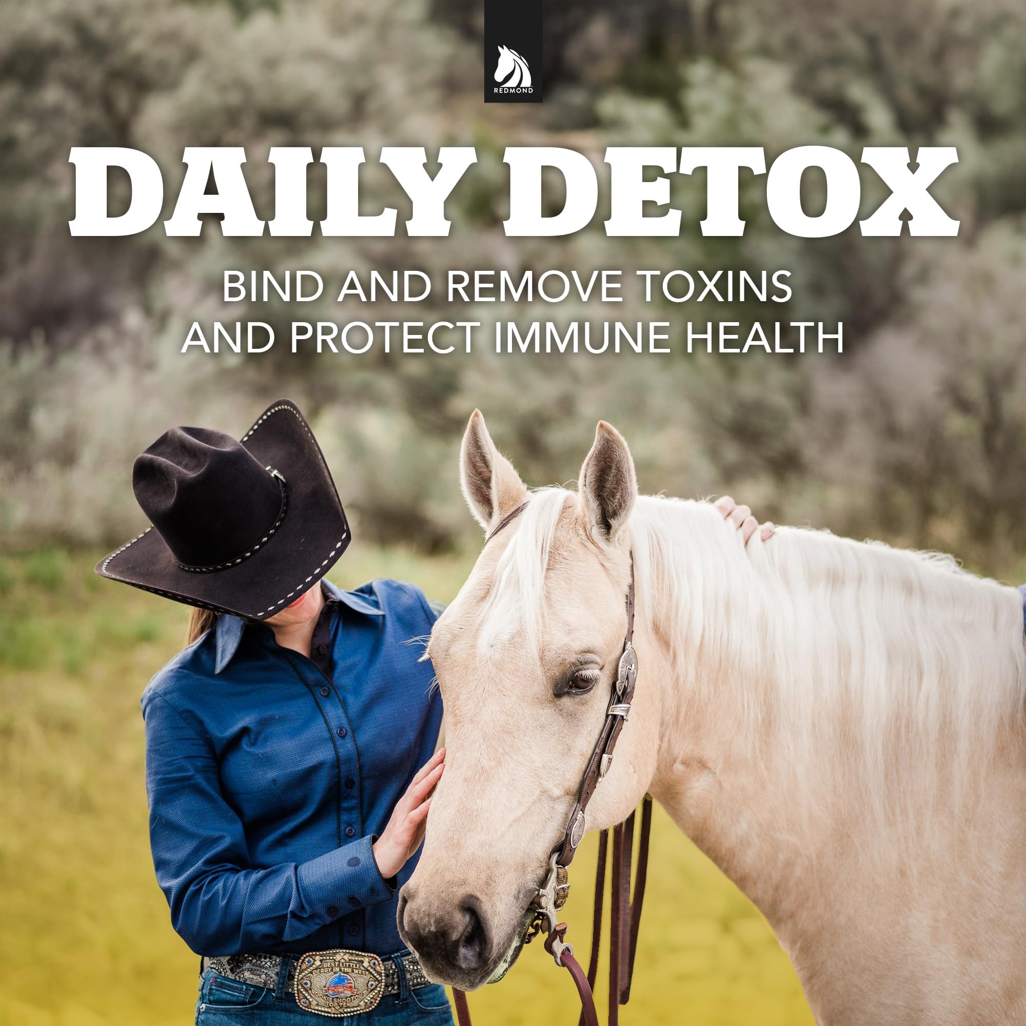 Redmond Daily Gold ingredients close-up indicating natural herbal support for gut health