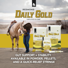 Redmond Daily Gold ingredients-label emphasizes 60+ minerals for health.