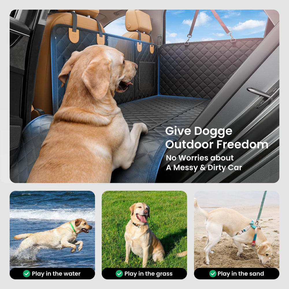 REEVAA 3cm plush padding adds soft comfort for road trips