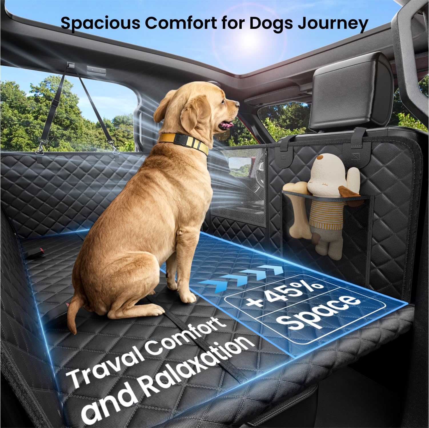 REEVAA heavy-duty base supports up to 450lbs for stable lounging