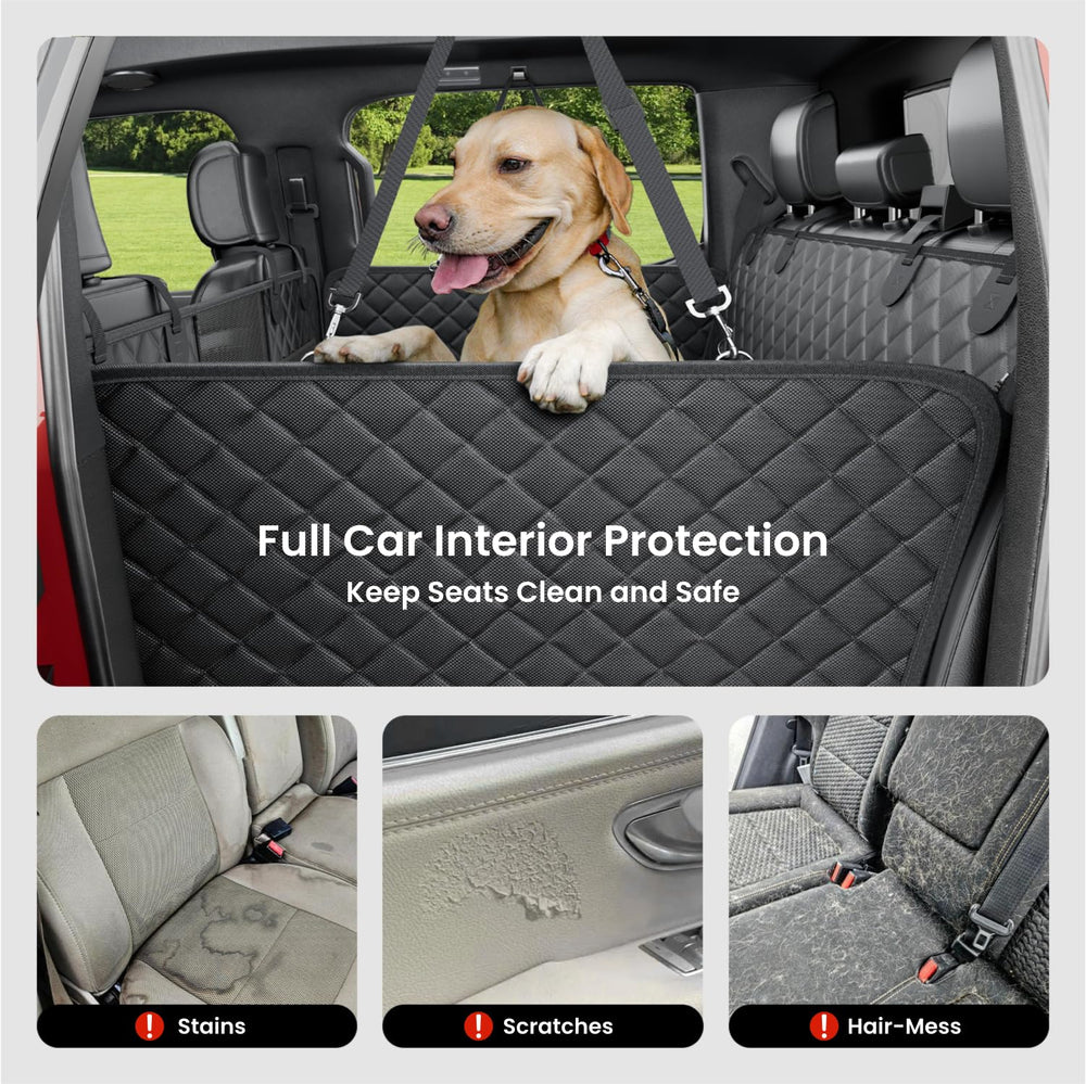 REEVAA waterproof surface blocks mud and moisture for clean backseats.