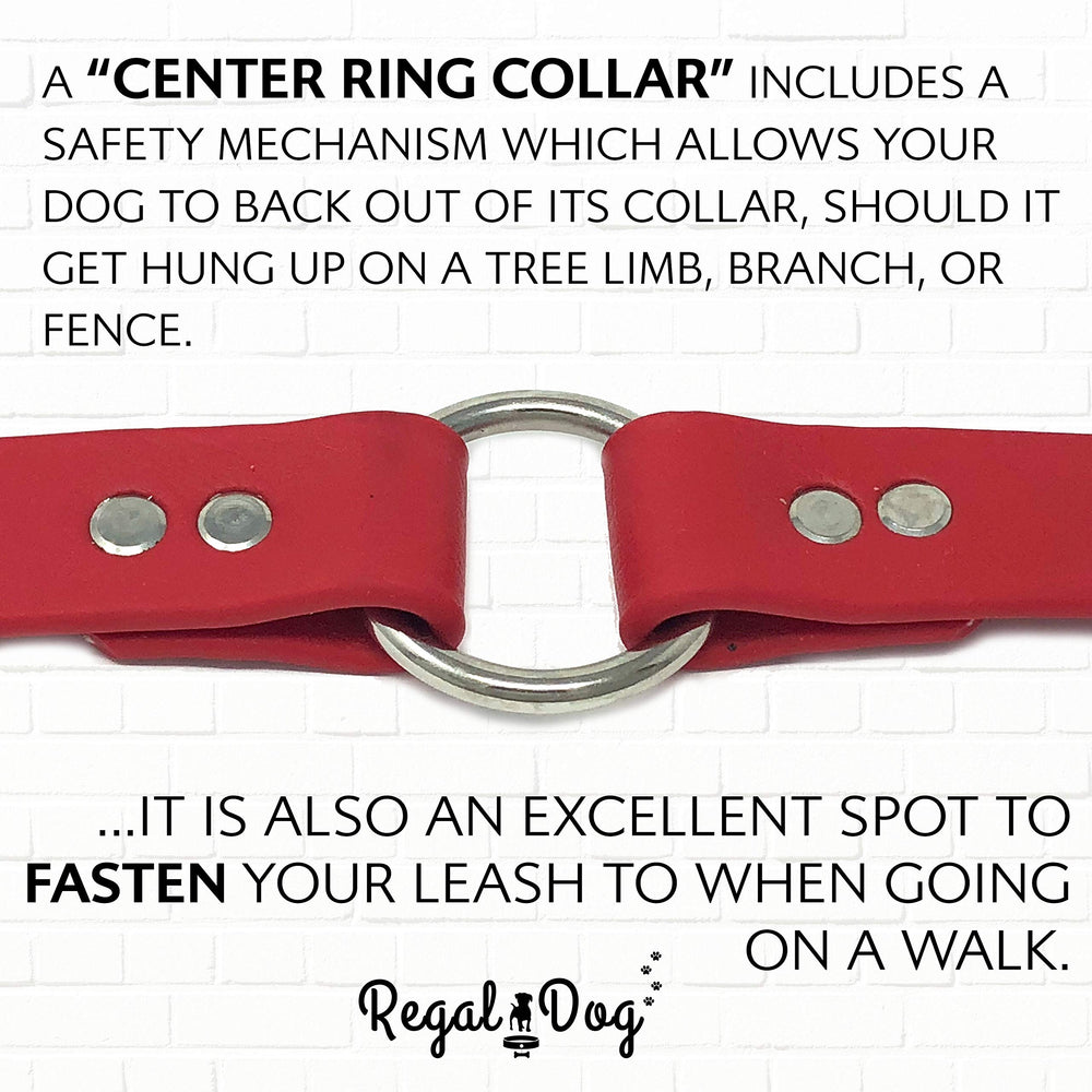 Regal Dog Products adjustable neck sizes 13 to 23 inches for growing pups.
