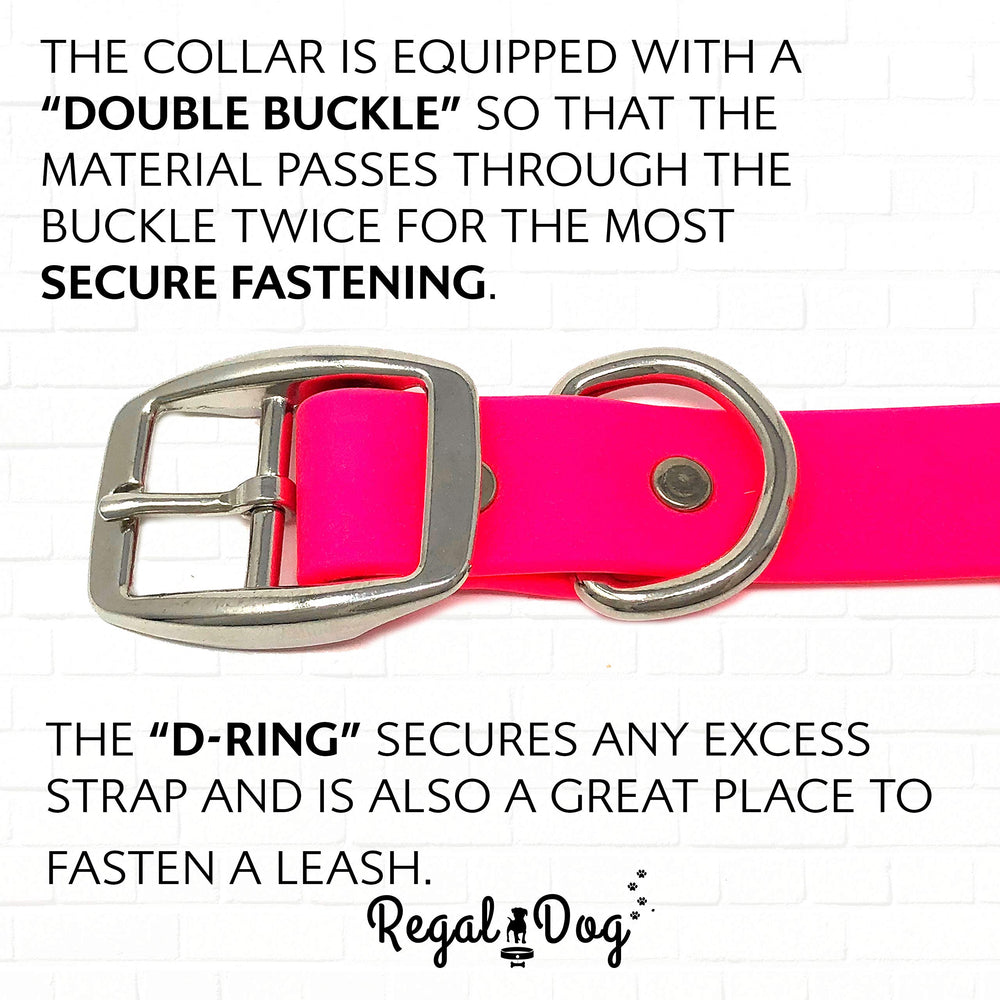 Regal Dog Products leather-look polymer surface offering maintenance-free durability.