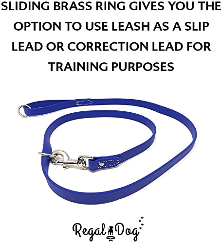 Regal Dog Products soft, flexible collar remains comfortable in cold weather down to -20F.