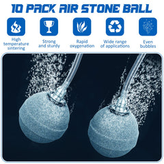Reginary 10-pack packaging shown highlights convenient replacement for ongoing aeration.