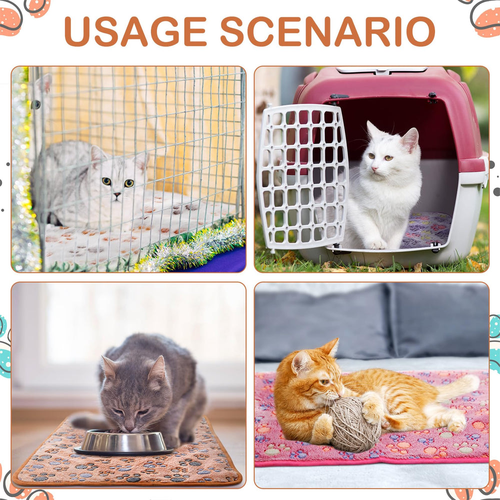 Reginary cage liner blanket doubles as warm mat for cozy cage corners.