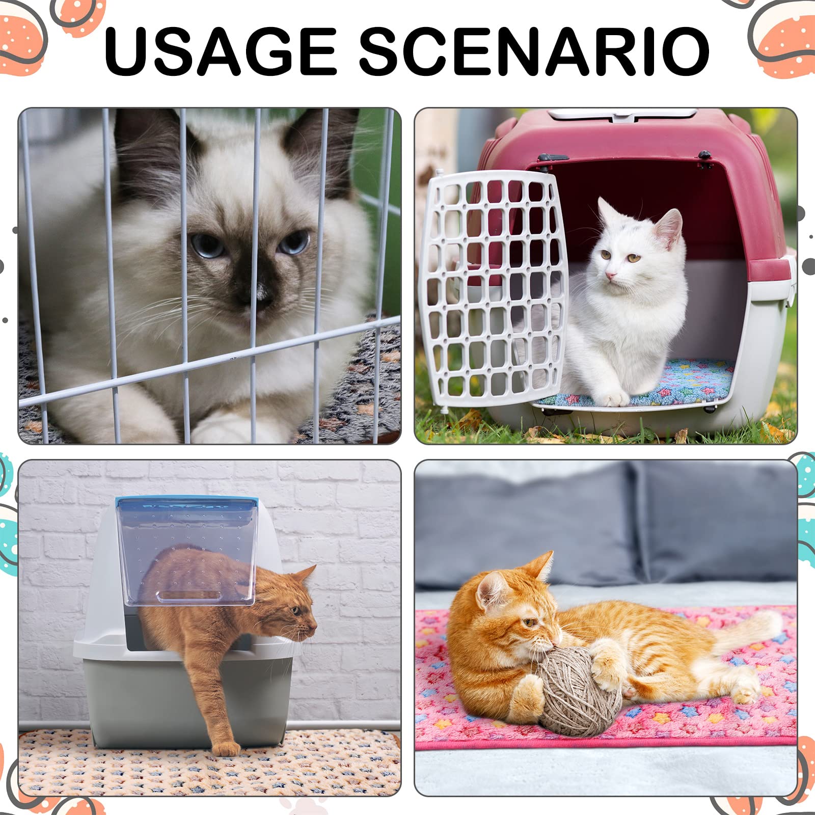 Reginary cage liner helps reduce odors around small pets.