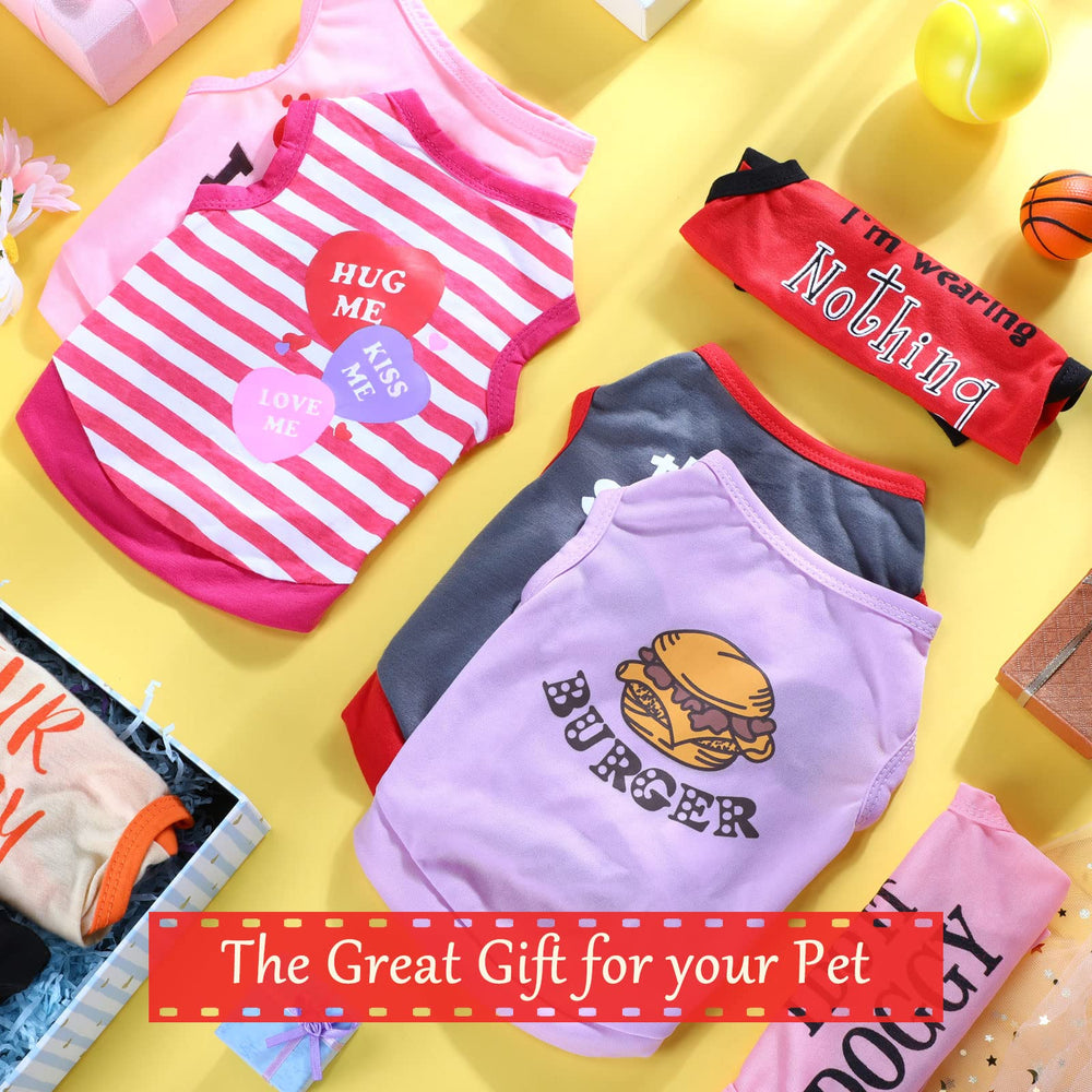 Reginary dog shirts adorable letter designs add charm and photo-worthy moments