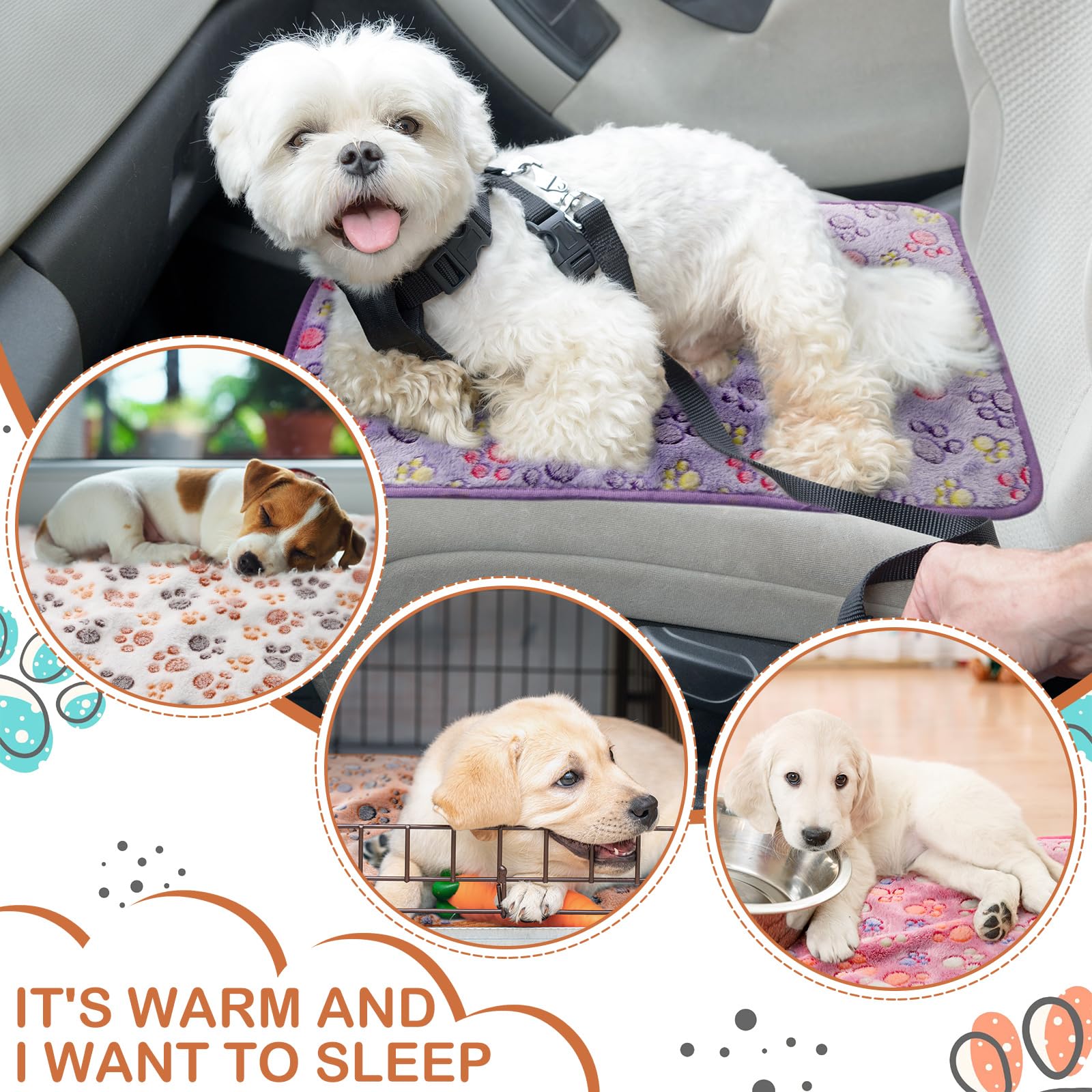 Reginary machine-washable blanket is easy to clean and reuse.