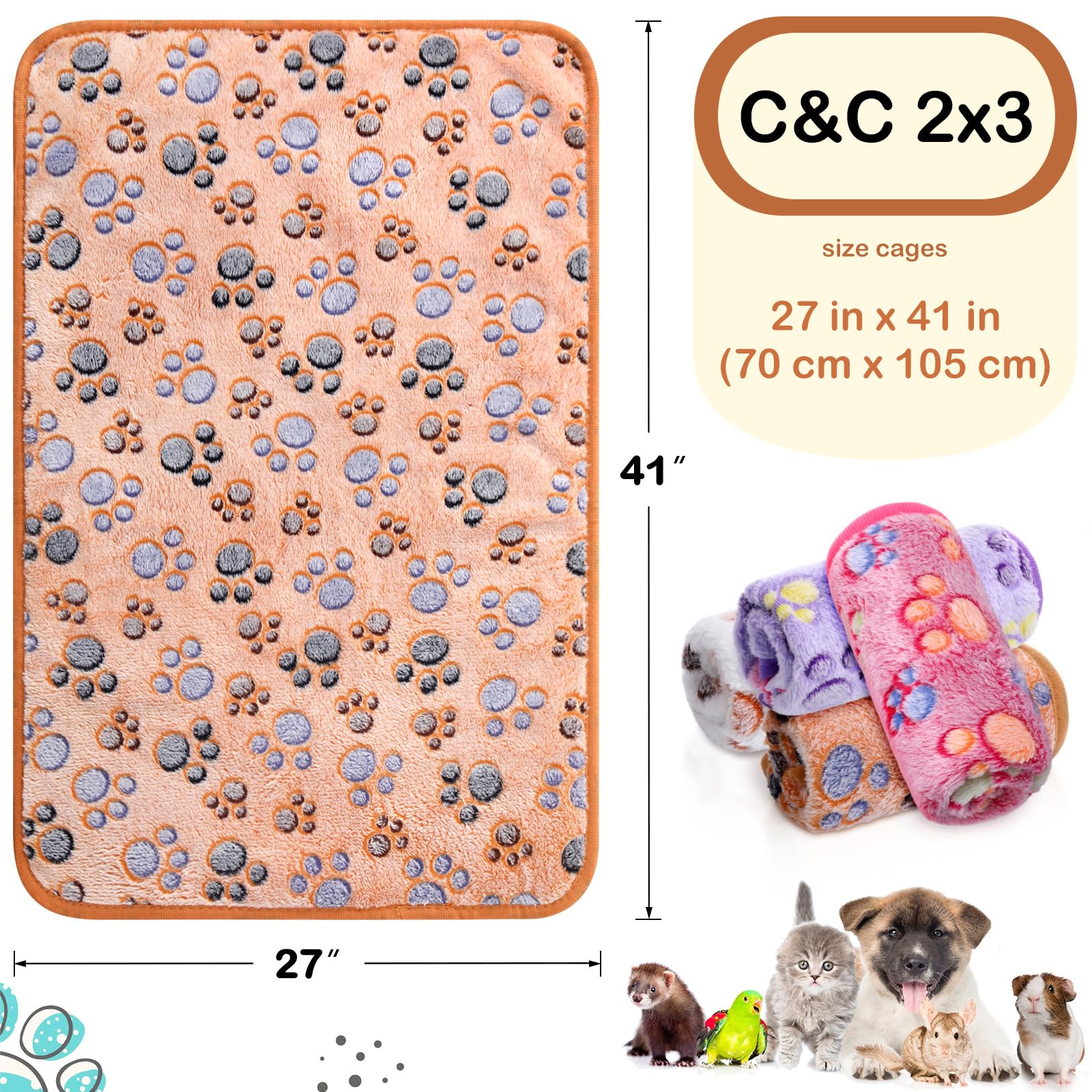 Reginary soft fleece waterproof blanket provides warm comfort.