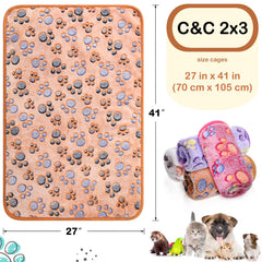 Reginary soft fleece waterproof blanket provides warm comfort.