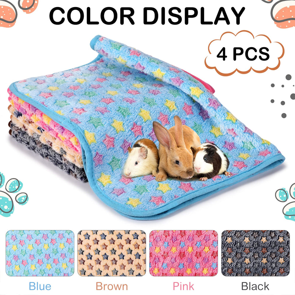 Reginary travel-friendly guinea pig blankets fit car and plane trips.