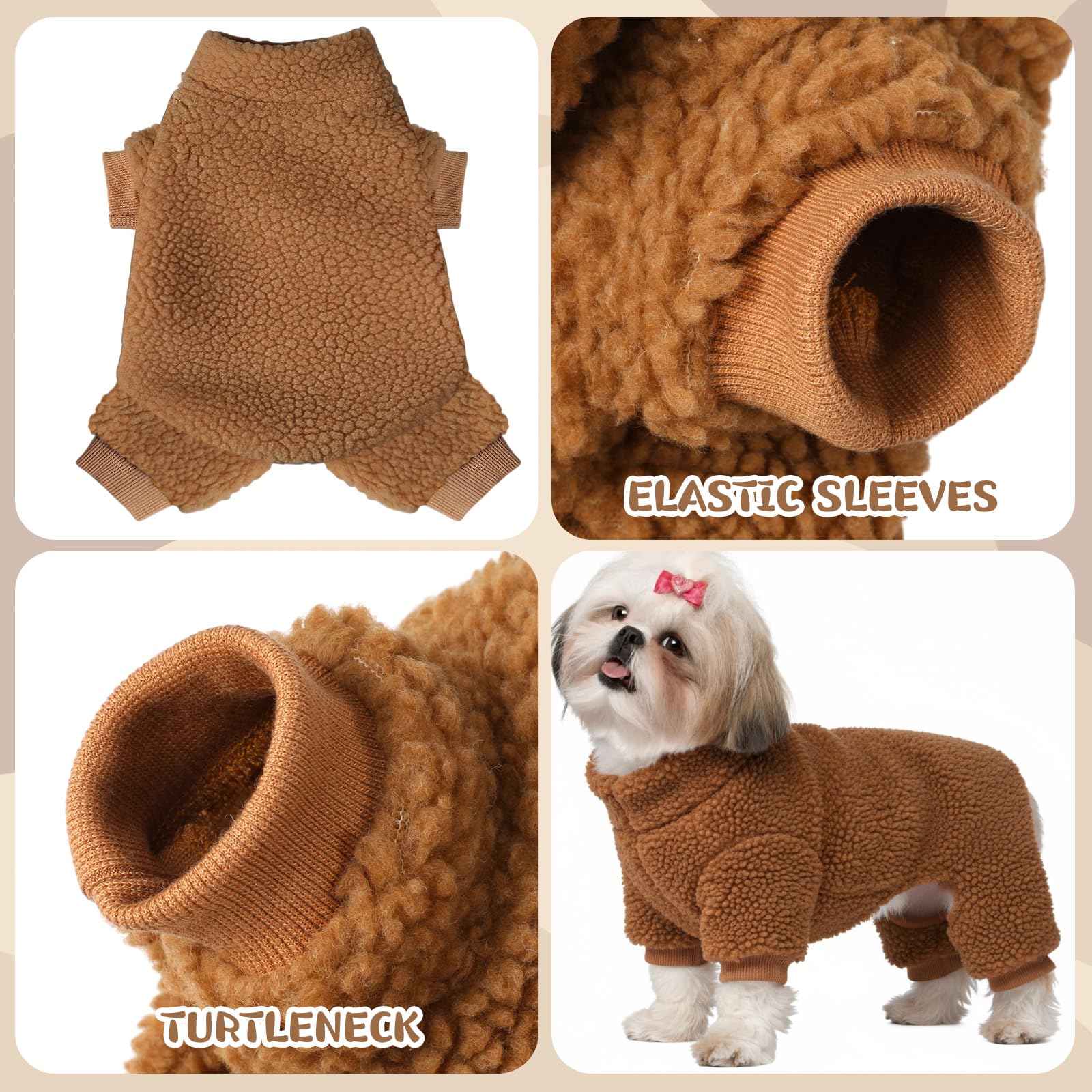 Reginary extended-neck detail image emphasizes extra warmth with easy-on design
