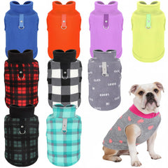 Reginary X-Large Dog Sweaters pack close-up plaid fabric keeps dogs warm.